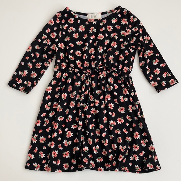 Other - Girls Floral Long Sleeve Dress